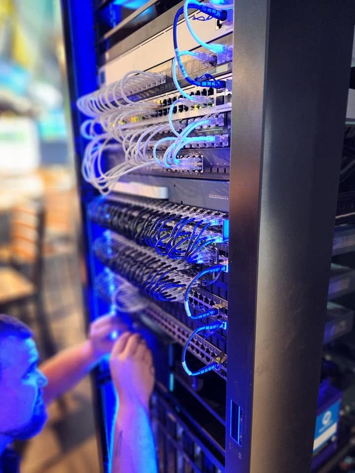 Teknify technician on site
